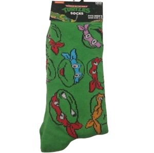 'Teenage Mutant Ninja Turtles' Novelty Crew Socks - Size 6 - 12 *NEW*